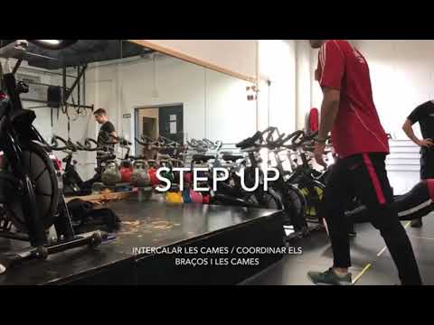 Com fer step up, exercici de squat