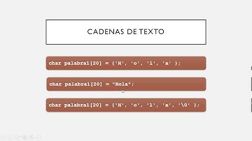 PE, Cadenas de caracteres (1/2)