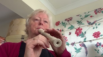 5 Notes.  Away (Away in a Manger) - simplified for Descant Recorder.  Razzamajazz.  Sarah Watts.