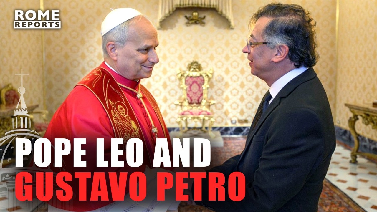 Pope Leo and Colombian President Gustavo Petro Speak on Peace and Unity