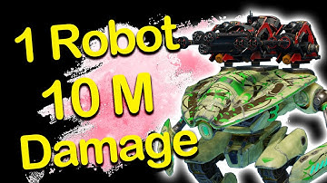 Immortal HMG Mender 10 M dmg TDM war robots gameplay WR robot