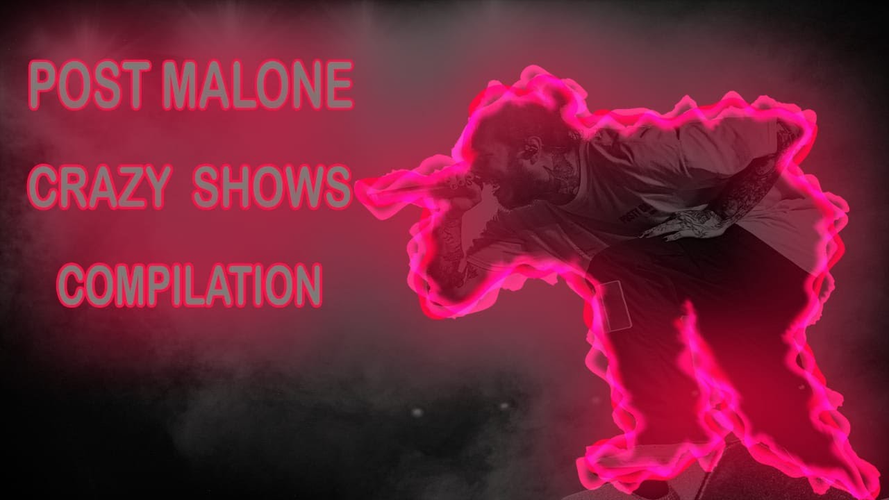 Post Malone all crazy shows compilation.. Must watch