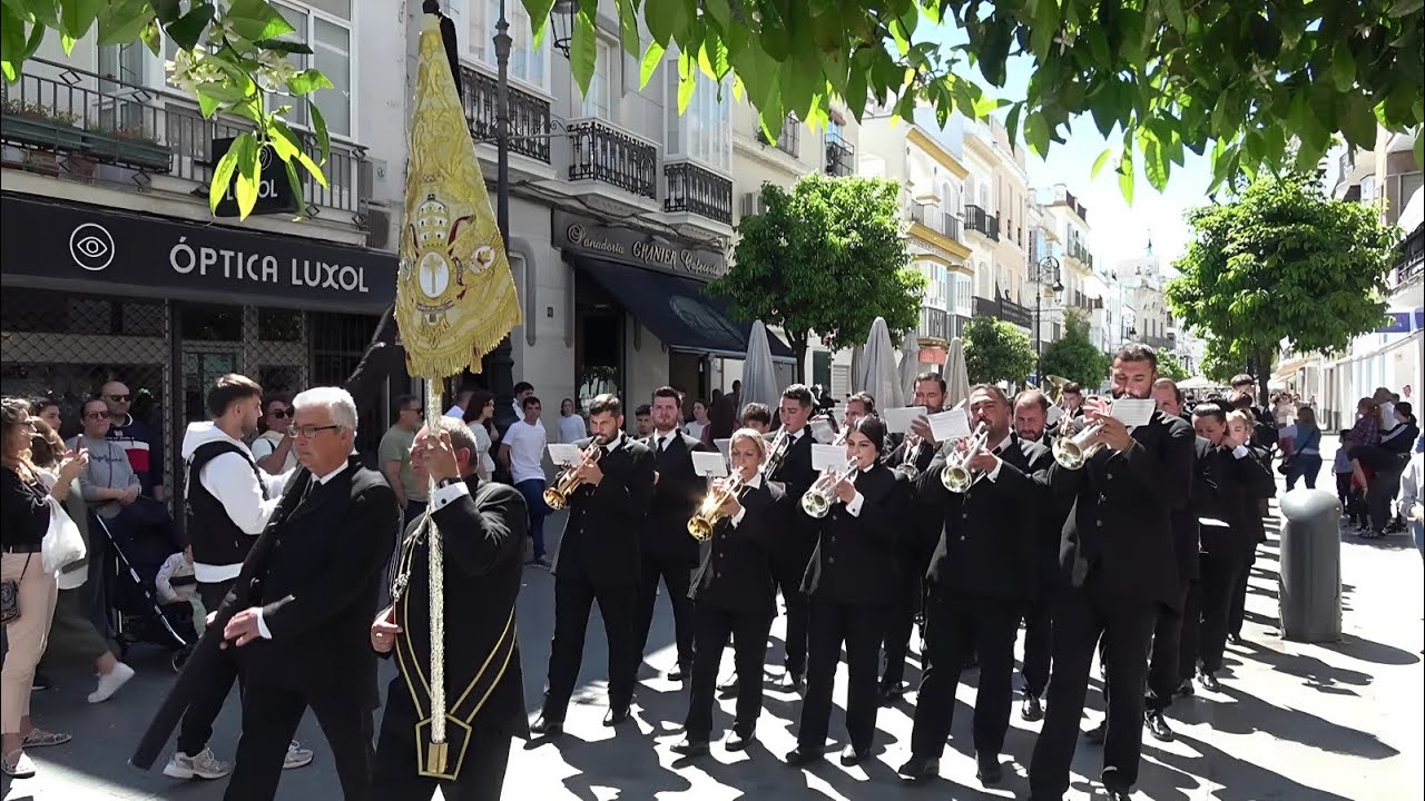 Pasacalles A. M. Sagrada Resurrección “ Pórtico de la Semana Santa ” -  2025 - Sanlúcar de Barrameda