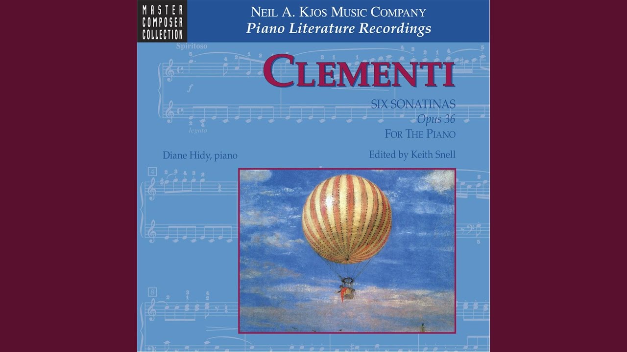 Sonatina in G Major, Op. 36, No. 5: I. Presto