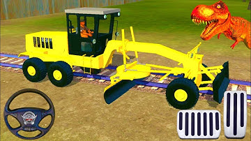 🔴MOTOR GRADER DRIVING BUSSID MOD - BUS SIMULATOR INDONESIA || ANDROID GAMEPLAY #311 #videogame