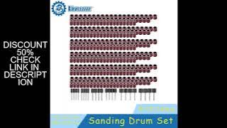 Sanding Drum Set #80-#600 Grit 132/192/384/528 Pcs Sanding Mandrel for Dremel Rotary Tools Abrasive