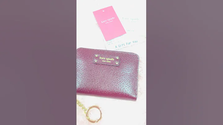 Kate Spade Jeanne small key ring continental - che...