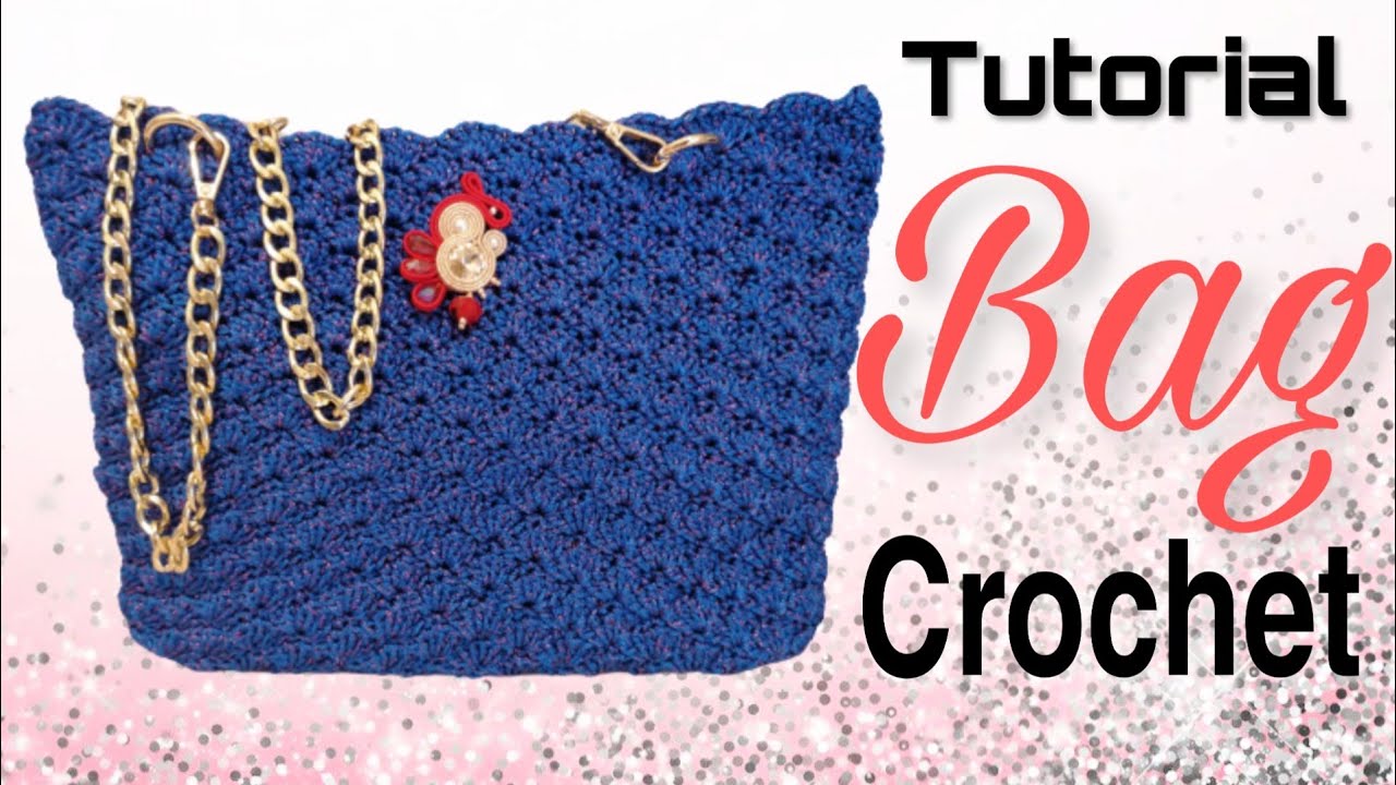 Tutorial :Borsa in cordino Thai - crochet bag - uncinetto 