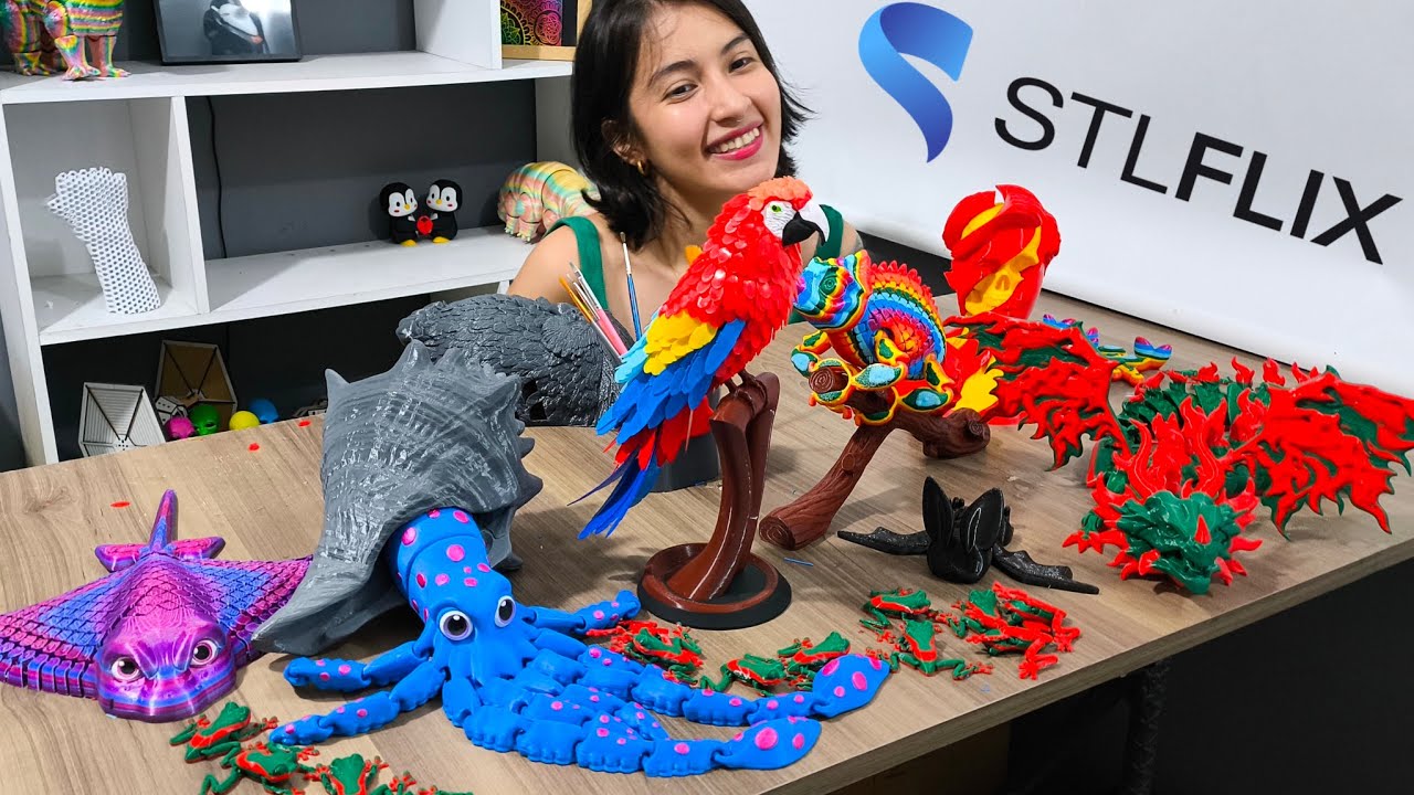 +10 Impresiones 3D ÉPICAS de STLflix | ¿Vale la Pena?