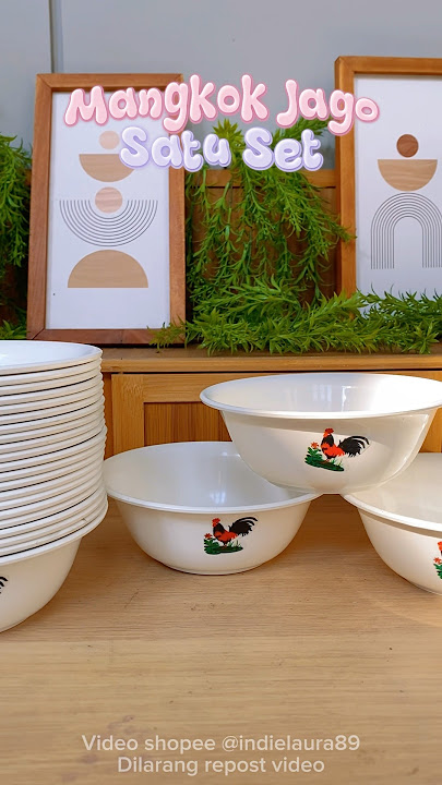 Cock bowl set contains 24