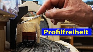 My model railroad dream layout: Profile measuring trolley (English subtitles)