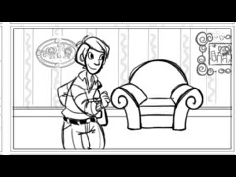 Robot Chicken Blues Clues Verison Storyboards