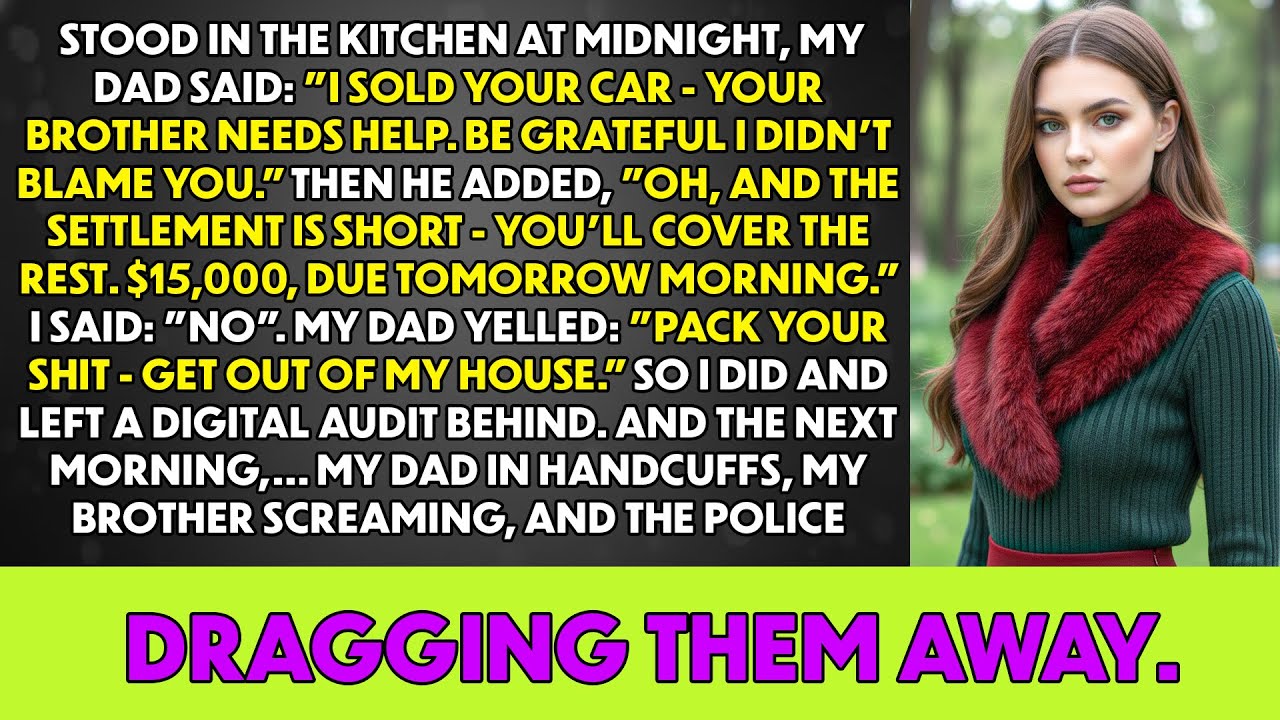 My Dad Said: "We Sold Your Car - Family Comes First" At Midnight And Demanded I Pay $15K For...