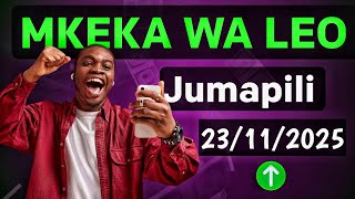 Mkeka Wa Leo Jumapili Tarehe 23112025