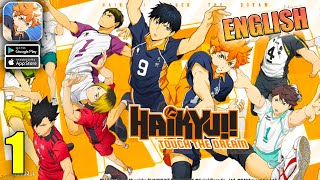 HAIKYU!! TOUCH THE DREAM English Gameplay Walkthrough Part 1 (iOS, Android)