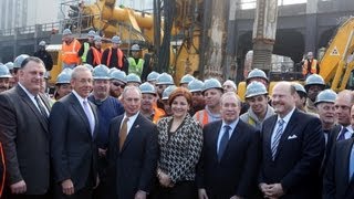 Mayor Bloomberg Breaks Ground on 26-Acre Development at Hudson Yards