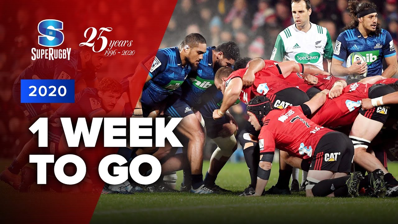 Super Rugby 2020 | 1 Week to go