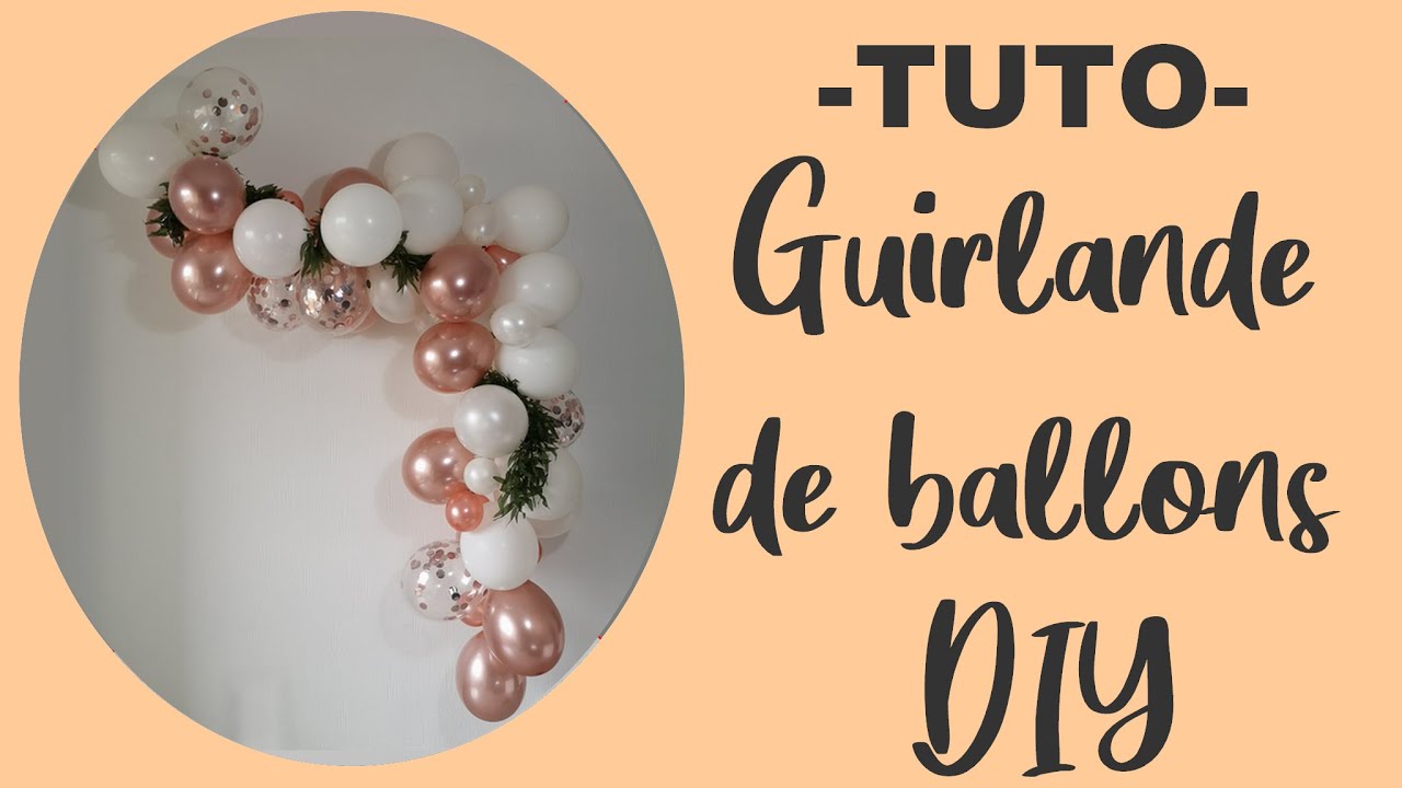 Guirlande de ballons en kit - Rose Gold - MODERN CONFETTI