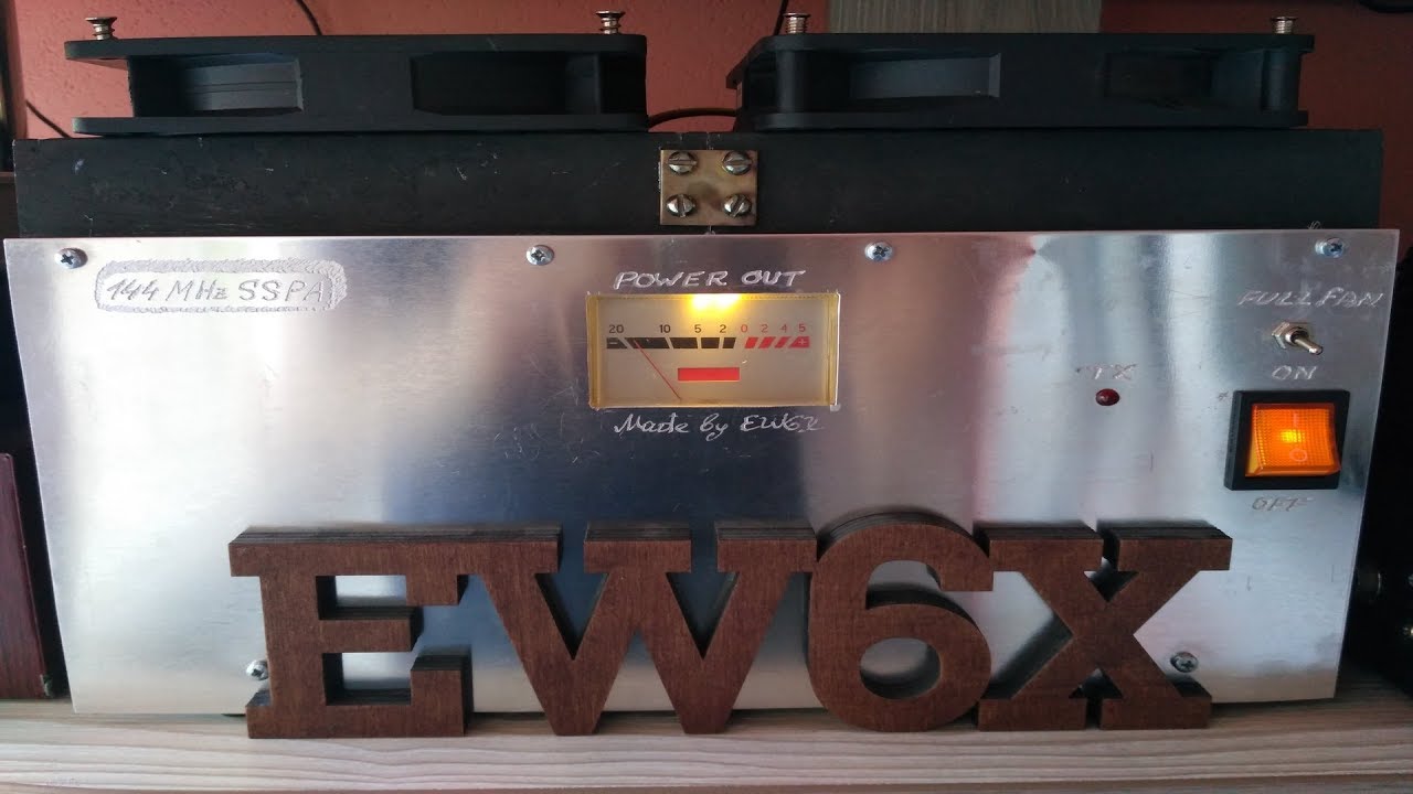 SSPA 300w VHF power amplifier (BLF278)