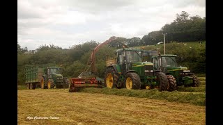 Murphys John Deere 7810 on Mengele Harvester