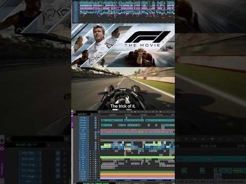 🎞️ F1 editor Stephen Mirrione, ACE