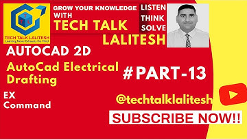 #PART13 EXTEND (EX) COMMANDS IN AUTOCAD| AUTOCAD SOFTWARE| AUTOCAD TUTORIALS HINDI