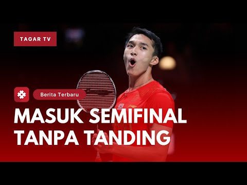 Antonsen Mundur, Jonatan Christie ke Semifinal Indonesia Open 2021