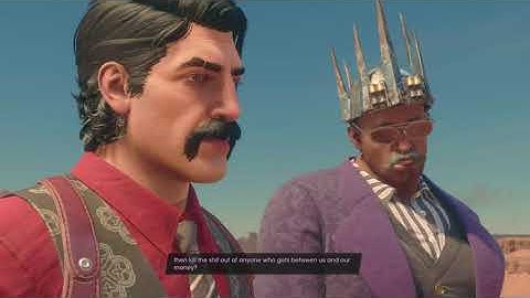 Saints Row - The Great Train Robbery: Go to Graveyard: Defeat Panteros and Marshall on Moving Train