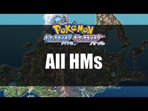 Pokemon Diamond & Pearl | All HM Locations