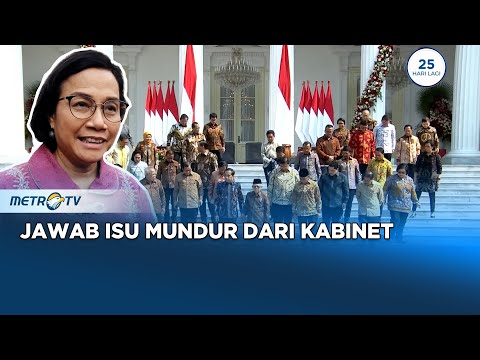 Tak Bantah Isu Dirinya Mundur, Sri Mulyani: Ini Saya Masih Kerja