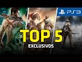 TOP 5 MEJORES videojuegos EXCLUSIVOS de PLAYSTATION 3 🏆 | NO te los puedes PERDER en 2025 🚫