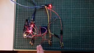 Part 3 - Arduino Infrared Sensors KY-005 & KY-022 Transmitter and Receiver Module Switching LEDs