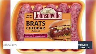 Over twenty thousand pounds of Johnsonville cheddar bratwursts recalled in 10 states