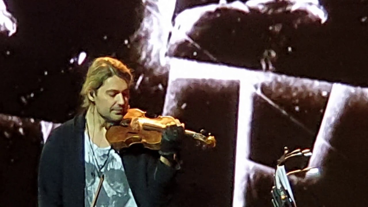 David Garrett 13.10.2019 Minsk Nothing Else Matters (partly) - YouTube