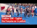 Triathlon cm  premier podium pour la franaise emma lombardi taylorbrown intouchable  cagliari