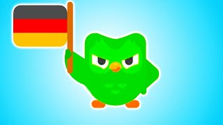 If I sound aggressive, the video ends - Duolingo German