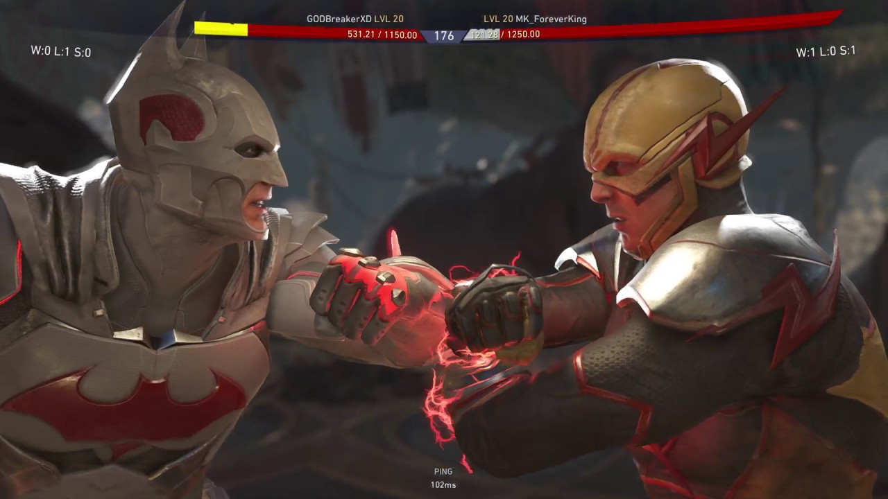 Injustice 2 Pro Series Qualifier - Circa Forever King [Batman] vs  GODBreakerXD [Reverse Flash]
