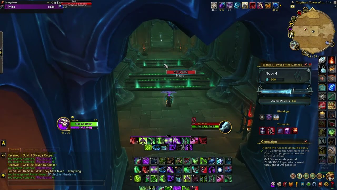 Fractured Chambers Flawless Layer 16 Torghast Run