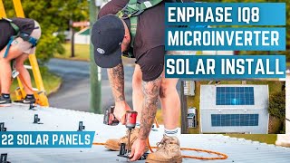 Solar Installer Vlog - Enphase IQ8 AC Microinverter Solar Install by Penrith Solar Centre 1,074 views 4 months ago 6 minutes, 47 seconds