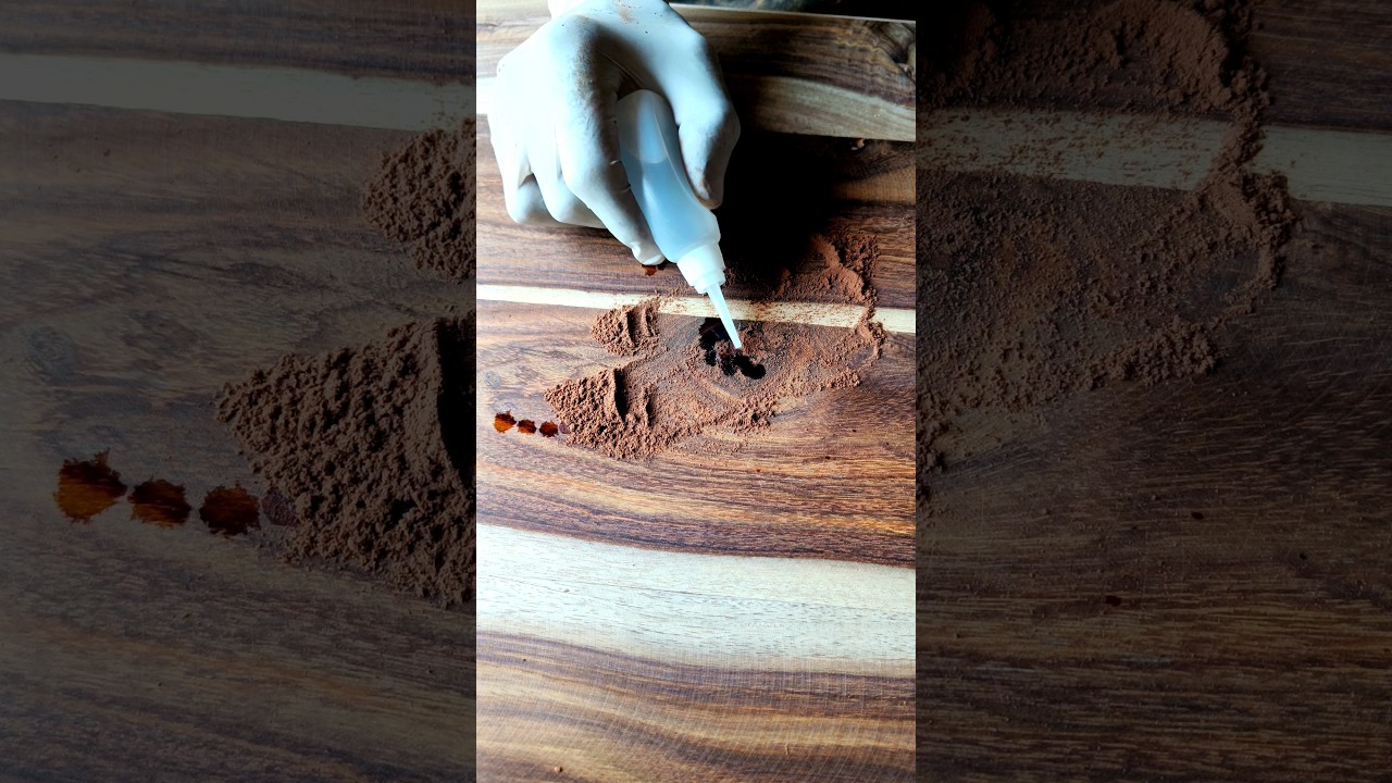 🫠 crack wood voids ✌️ repairing