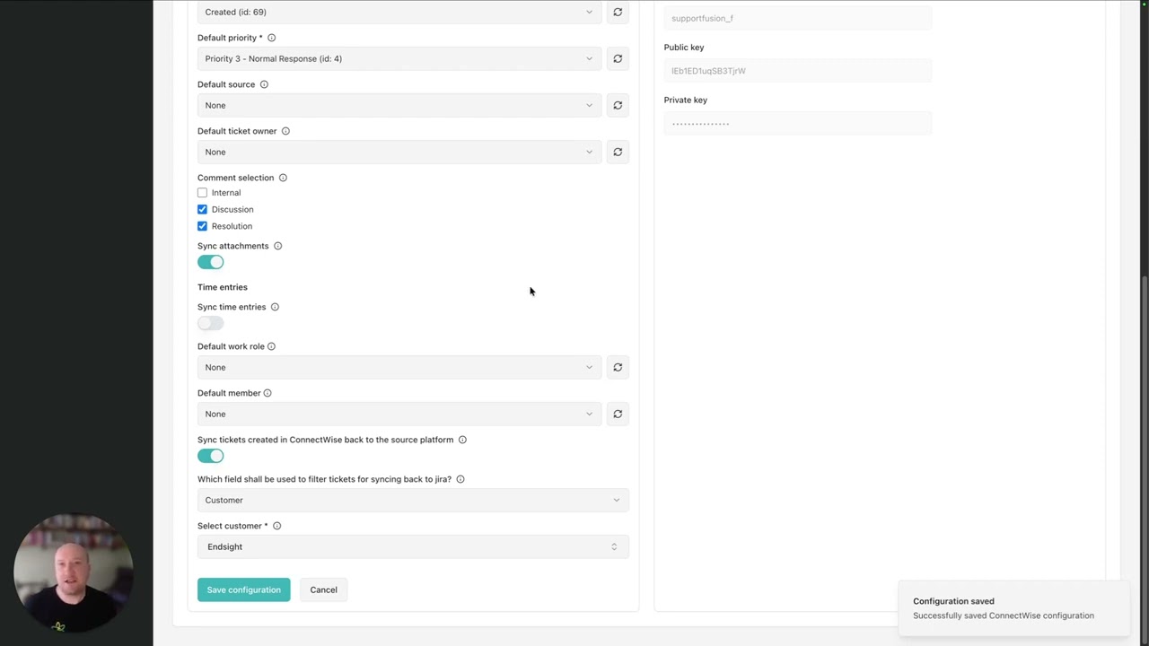 Connecting Jira to ConnectWise: full configuration walkthrough