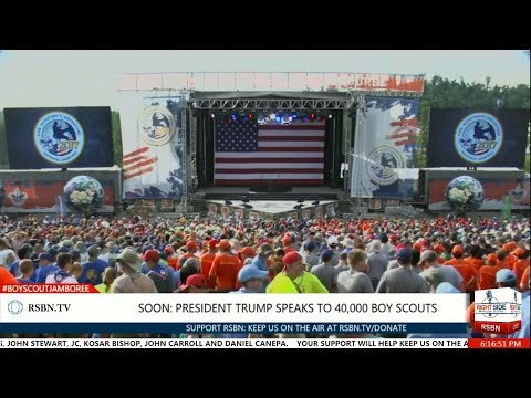 FULL SPEECH: President Trump Speech to 40,000 Boy Scouts at National Scout Jamboree