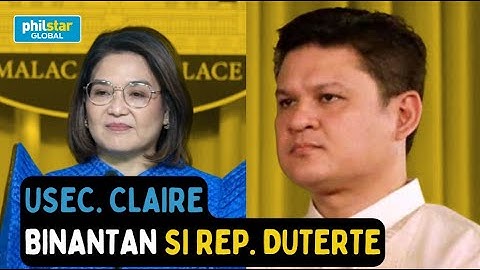 Claire Castro rumesbak sa puna ni Paolo Duterte tungkol sa Noche Buena budget