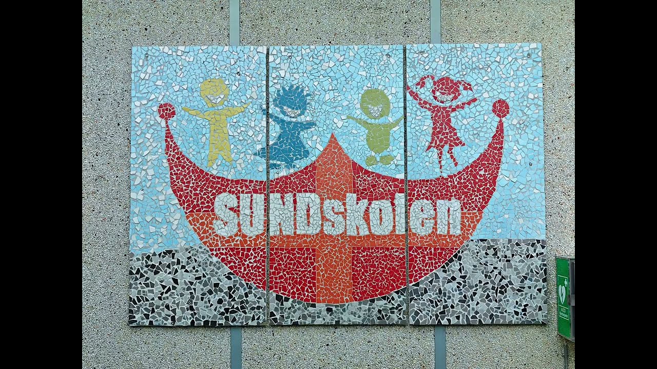SUNDskolen set fra luften