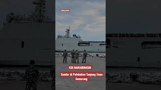 KRI Banjarmasin sandar di Pelabuhan Tanjung Emas Semarang