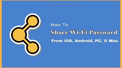 How to share the WiFi password from your PC to any device | Find WiFi Password on PC | Windows 10