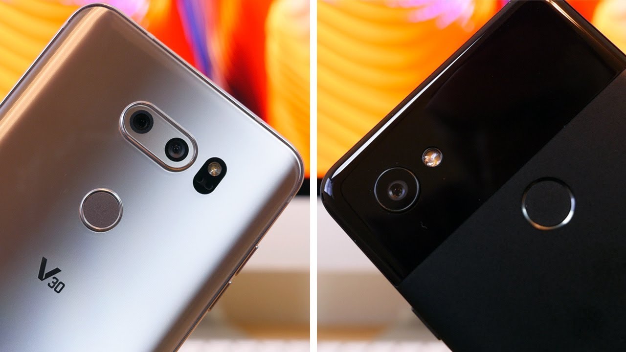 LG V30 and Google Pixel 2 XL - Comparison