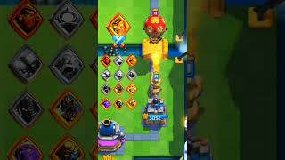 Hero Wizard Defense Test | vs All Heroes. #clashroyale#gaming#supersell