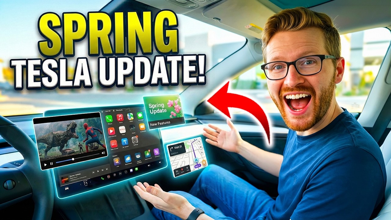 Tesla's MASSIVE Spring Update Has NEW Surprise Features!