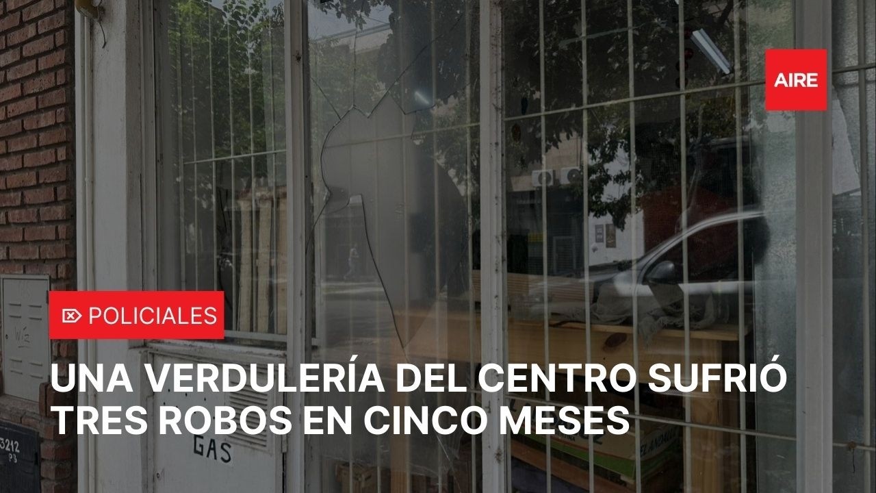 Una verdulería del centro de Santa Fe sufrió tres robos en cinco meses